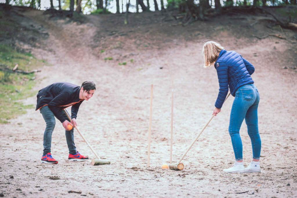 bosgolf op de Veluwe